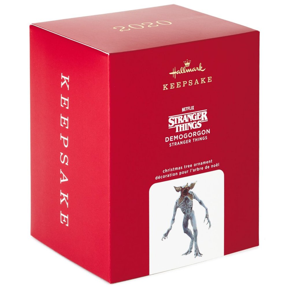 New! Stranger Things Demogorgon Hallmark Keepsake Christmas Ornament Netflix TV